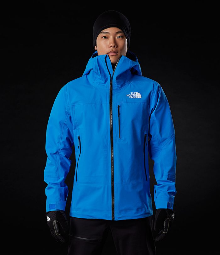 The North Face Rain Jacket Summit FUTURELIGHT™ Blue - Mens - Thailand QWABE-9168